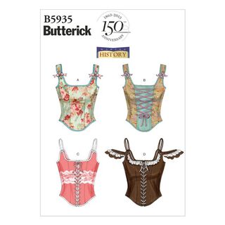 corsetto storico, Butterick 5935|38 - 46, 