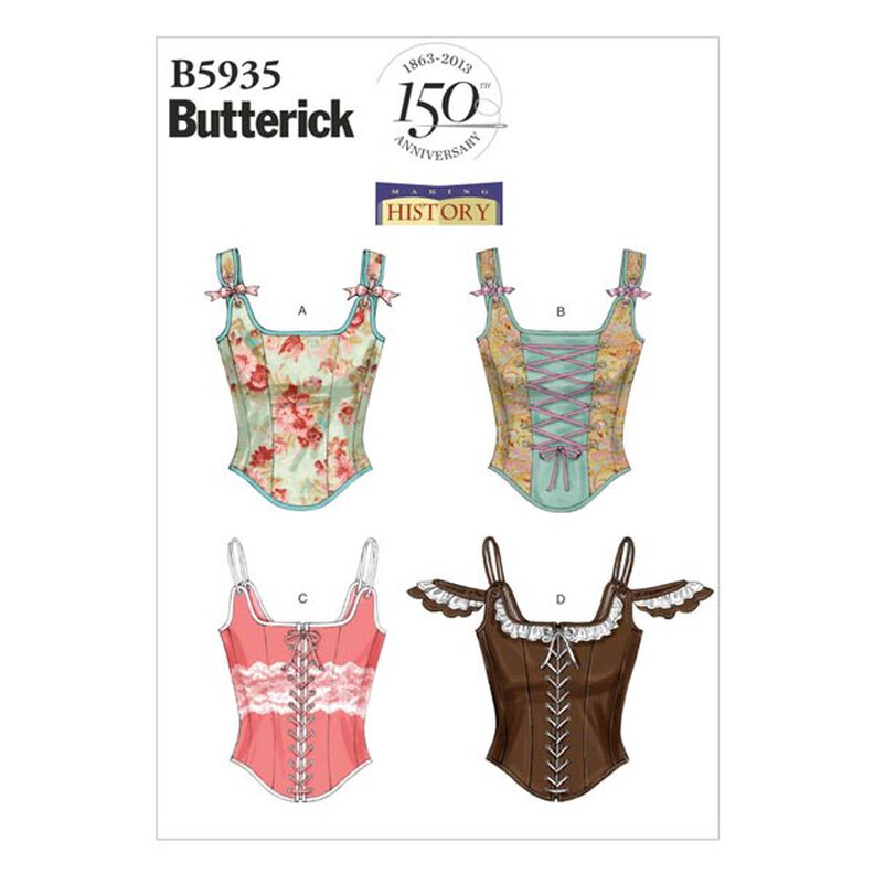 corsetto storico, Butterick 5935|38 - 46,  image number 1