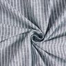 misto cotone-lino righe ampie – blu notte/bianco,  thumbnail number 3