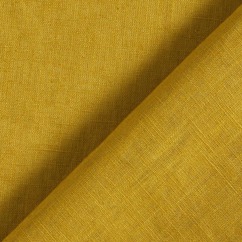 Leggero misto lino prelavato – senape,  image number 4