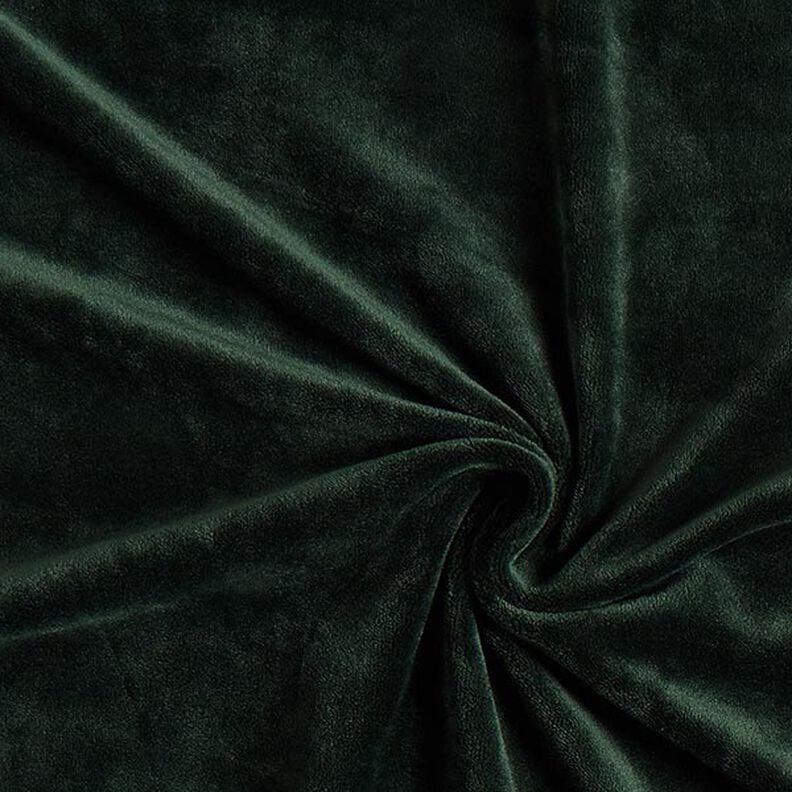 Velluto stretch vellutino nicki – verde scuro, image number 1