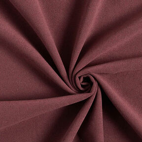 Tessuto in velluto tinta unita per cappotti – rosso merlot, 