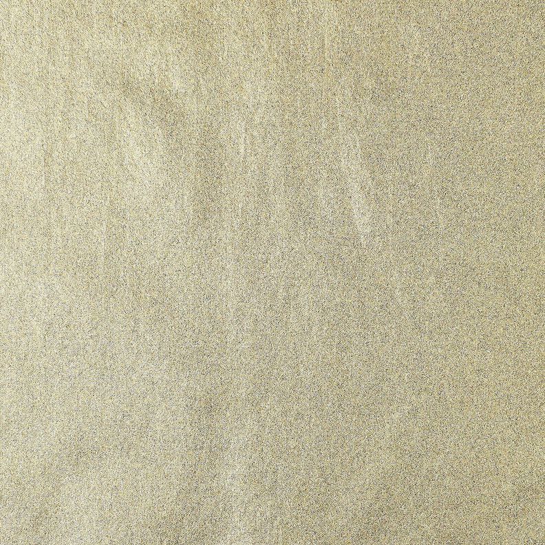 popeline di cotone rifinitura con lamina tinta unita – oro effetto metallizzato,  image number 5