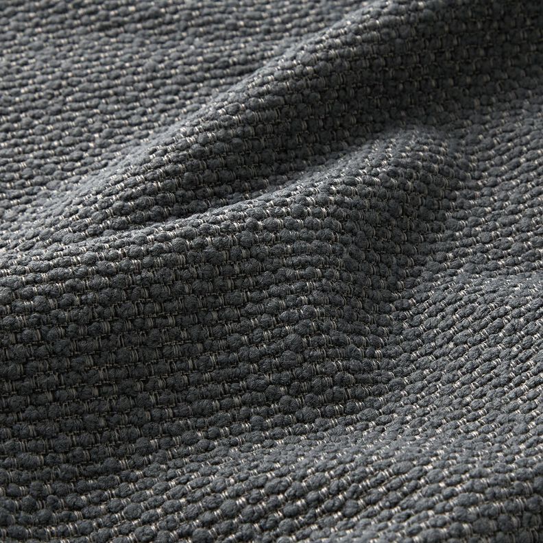 tessuti da esterni Effetto bouclé – nero-azzurro,  image number 3