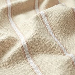 Tessuto in cotone Rustico – anemone/naturale, 