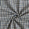 Tessuto per cappotto misto lana a quadri piccoli – beige/blu,  thumbnail number 4