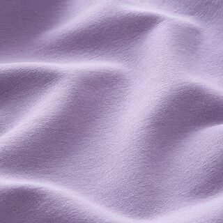 felpa di cotone leggera tinta unita – lillà pastello, 