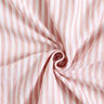 mussolina / tessuto doppio increspato double face Righe – rosa anticato/bianco,  thumbnail number 4