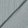 Mussola di cotone a tre strati tinta unita – grigio elefante,  thumbnail number 4
