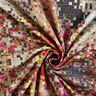 GOTS Jersey di cotone Mosaico sparso | TCC x LOOKS by Wolfgang Joop – rosso/beige scuro,  thumbnail number 5