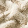 ecopelliccia tessuto bouclé losanghe – sabbia/naturale,  thumbnail number 2