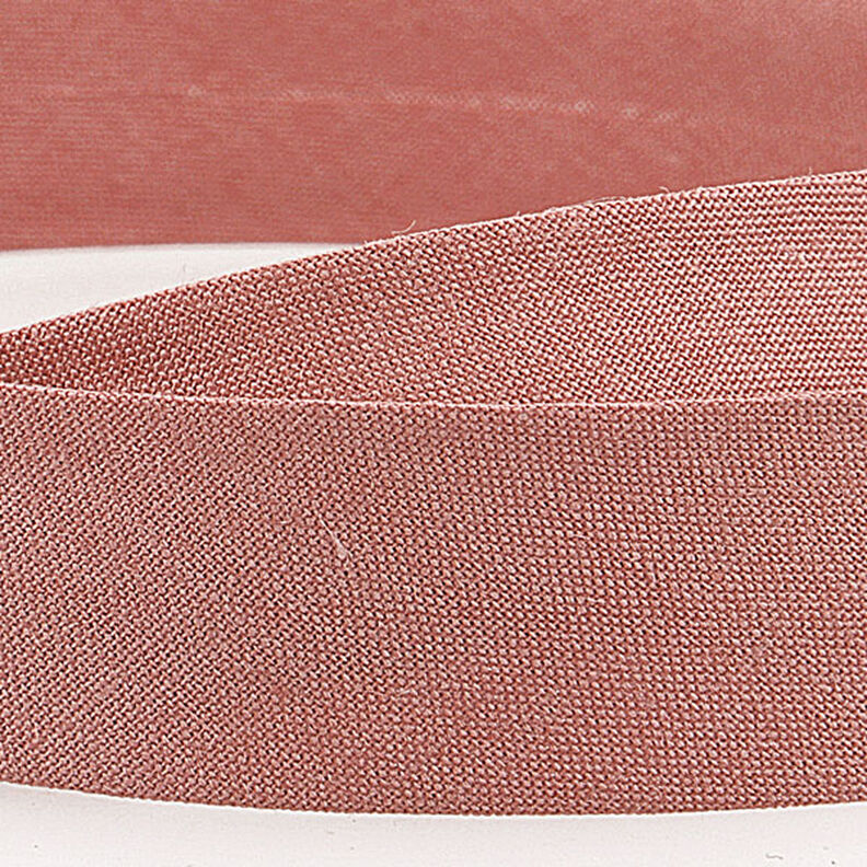 Nastro in sbieco Polycotton [20 mm] – rosa anticato,  image number 2
