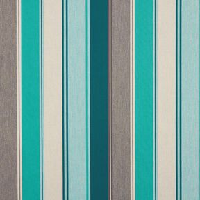 tessuti da esterni tessuti canvas righe assortite – abete blu/greige, 
