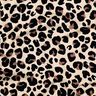 French terry, felpa estiva Piccola stampa leopardata stampa digitale | Poppy Fabrics – beige,  thumbnail number 2