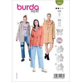 parka | Burda 5923 | 34-48, 