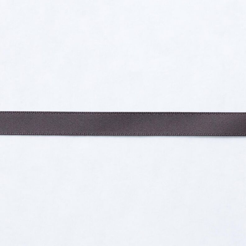 Nastro in satin [9 mm] – grigio scuro,  image number 1