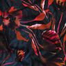 jersey di cotone Fiori espressivi stampa digitale – blu notte/uva,  thumbnail number 2