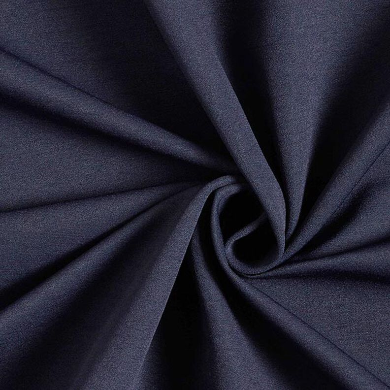 tessuto molto elastico per pantaloni, tinta unita – blu marino,  image number 1