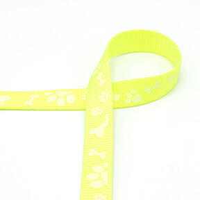 Nastro riflettente Guinzaglio per cani [20 mm] – giallo neon, 
