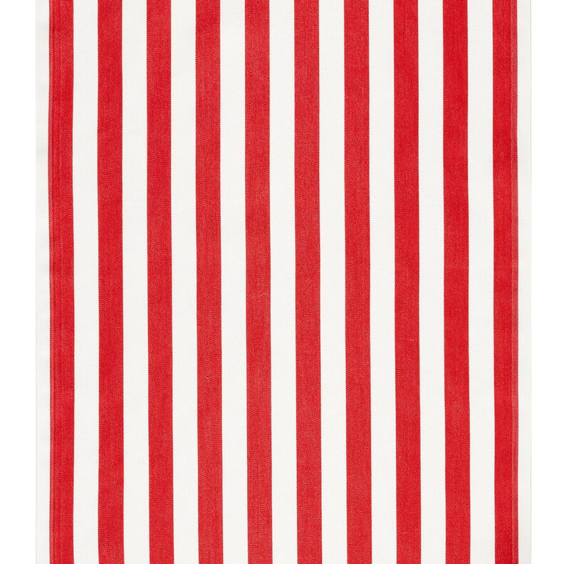 Outdoor Tessuto per sedia a sdraio Righe longitudinali 44 cm – rosso fuoco/bianco,  image number 1
