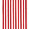 Outdoor Tessuto per sedia a sdraio Righe longitudinali 44 cm – rosso fuoco/bianco,  thumbnail number 1