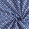 tessuto in cotone cretonne Losanghe – blu,  thumbnail number 3