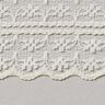 fettuccia pizzo e voile [48 mm] - bianco sporco,  thumbnail number 2