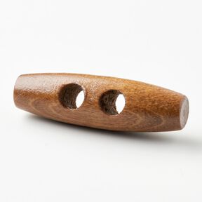 Bottone a levetta in legno [40 mm] – caramello, 