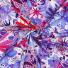 Tessuto in viscosa LENZING™ ECOVERO™ Digital Soiree | Nerida Hansen – lilla bluastro/peperoncino,  thumbnail number 3