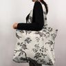 Lino per complementi di arredo Uccelli – nero,  thumbnail number 7