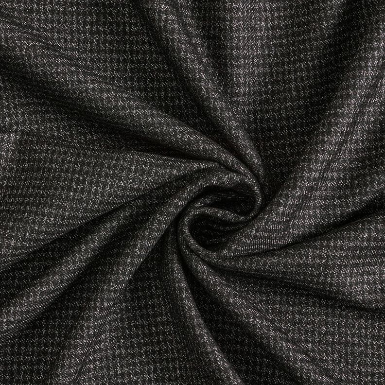 Pantalone elasticizzato a quadri sfumati – antracite,  image number 1