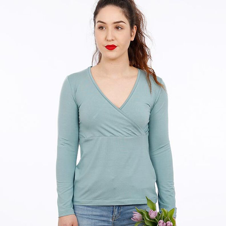 FRAU LIESE Camicia con effetto avvolgente | Studio Schnittreif | XS-XXL,  image number 4