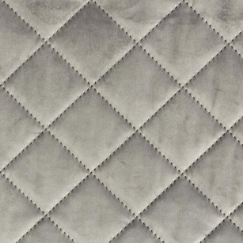 tessuto da tappezzeria velluto tessuto trapuntato – grigio chiaro,  image number 1