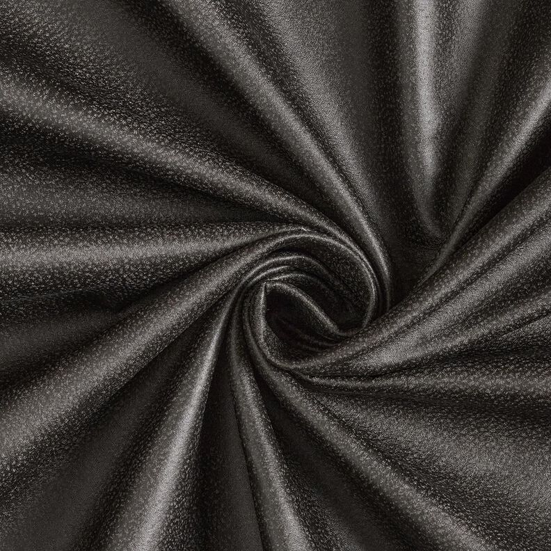 tessuto da tappezzeria Effetto pelle stampato – nero,  image number 1