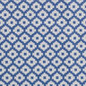 Tessuto jacquard da esterni losanghe – blu,  thumbnail number 1