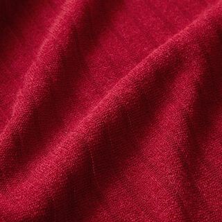Maglia a coste, tinta unita – rosso, 