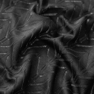 pizzo, motivo a zig zag – nero, 