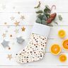 tessuto in cotone popeline Piccoli motivi natalizi – beige chiaro/oro,  thumbnail number 5