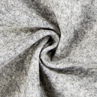 Feltro 90cm / 1mm di spessore mélange – grigio, 