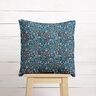 tessuto in cotone cretonne Fiori rampicanti – petrolio/tortora chiaro,  thumbnail number 6
