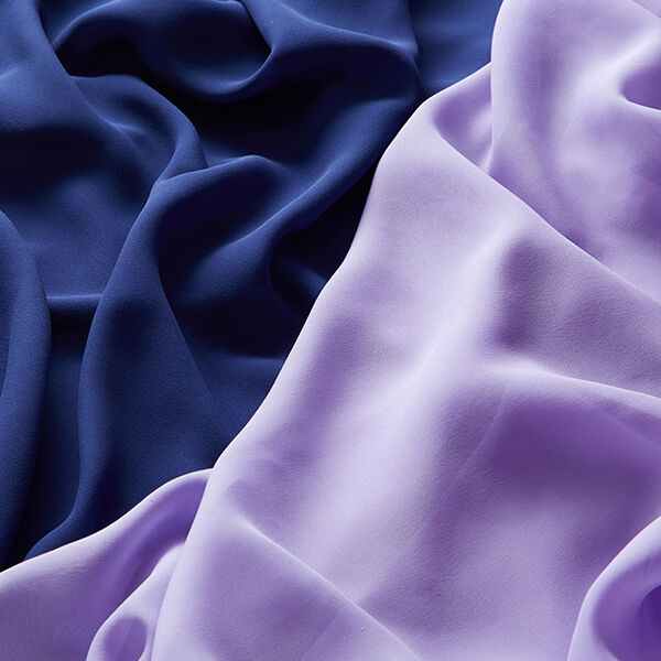 Chiffon di seta – lillà pastello, image number 6