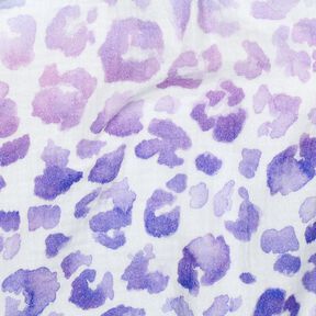mussolina / tessuto doppio increspato Stampa leopardata sfumata stampa digitale | Poppy Fabrics –, 