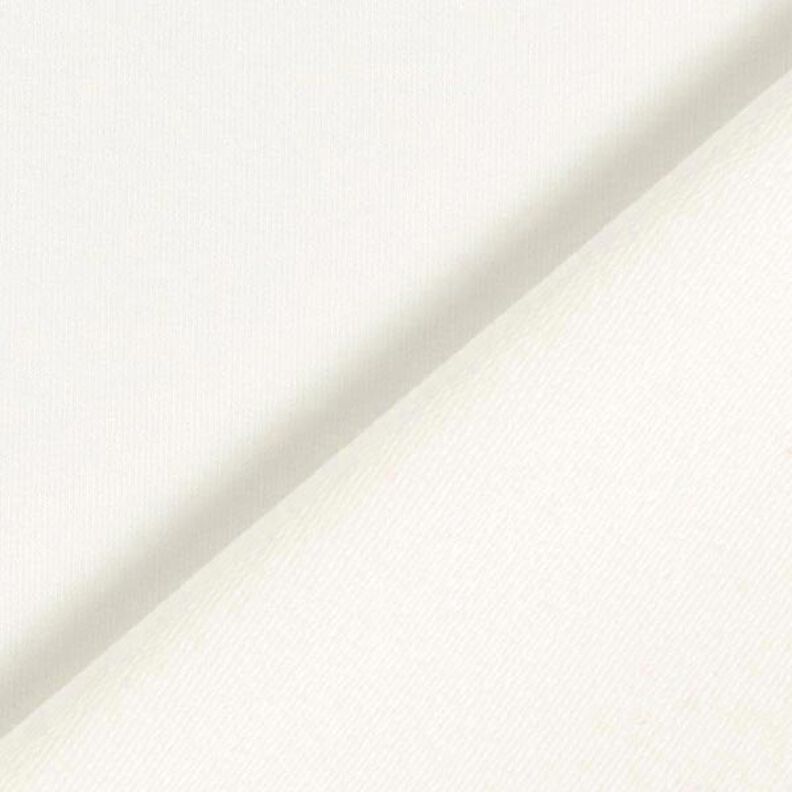 French terry leggero tinta unita – bianco lana,  image number 5