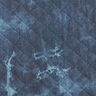 Tessuto Chambray trapuntato batik – colore blu jeans,  thumbnail number 6