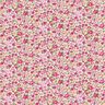 popeline di cotone Millefiori – bianco/rosa,  thumbnail number 1