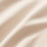Costina tubolare per polsini con anelli stretti – beige/bianco lana | Resto 100cm,  thumbnail number 2