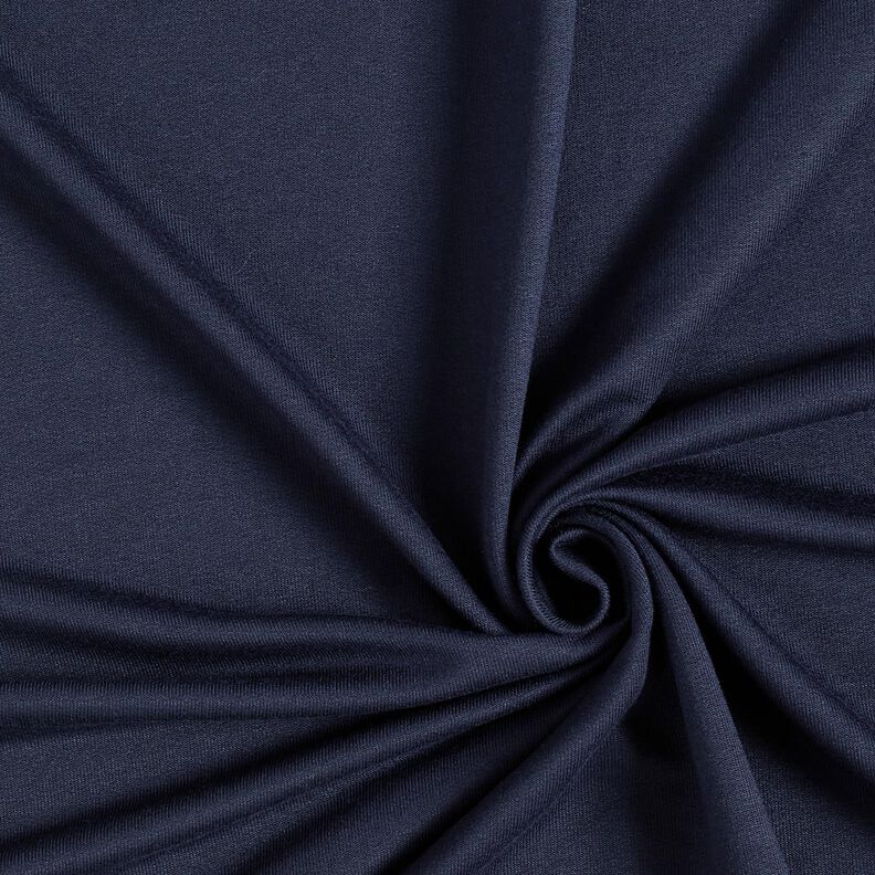 LENZING™ ECOVERO™ French Terry leggero – blu notte,  image number 1