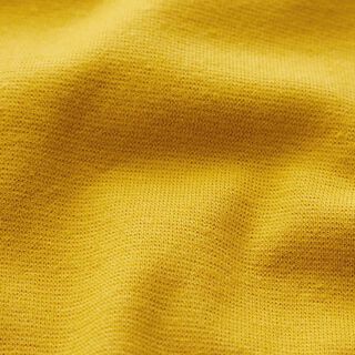 GOTS tessuto per bordi e polsini in cotone | Tula – giallo curry, 
