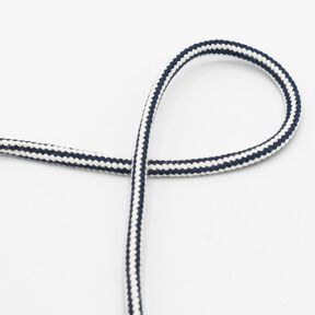 Cordoncino in cotone in 2 colori [Ø 8 mm] – blu notte, 