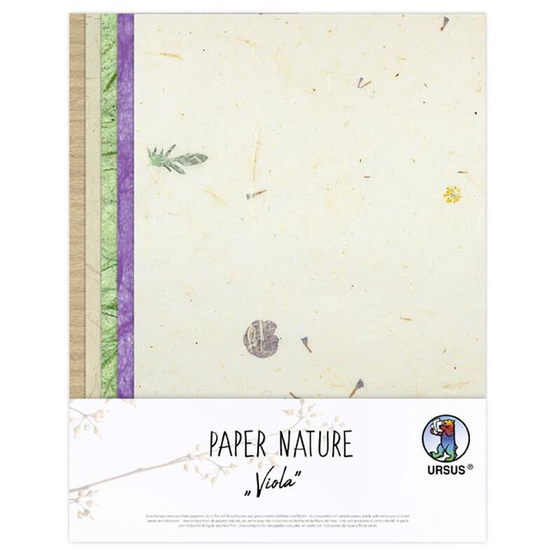 set di carta naturale  "Paper Nature Viola",  image number 2